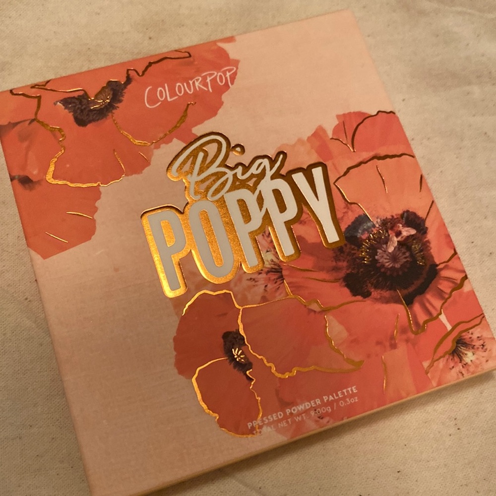 Colourpop Big Poppy Palette